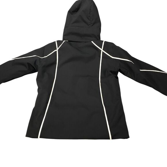 Descente Women's Bree Ski Hooded Insulated Jacket Size US 4  Black - Picture 13 of 16